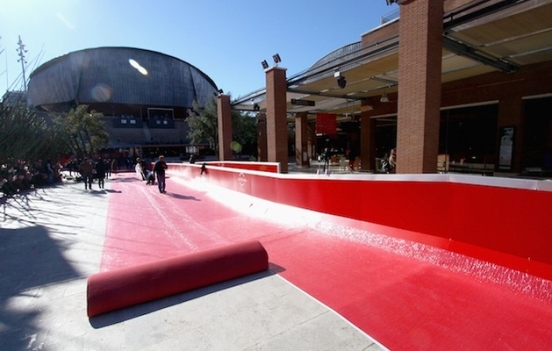 Festival Internazionale del Cinema di Roma Allestimenti per la rassegna